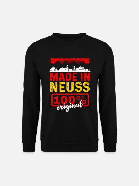 Neuss - Unisex Pullover - Schwarz