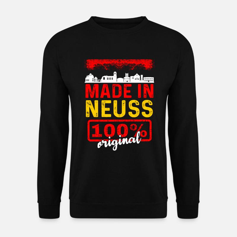 Neuss - Unisex Pullover - Schwarz