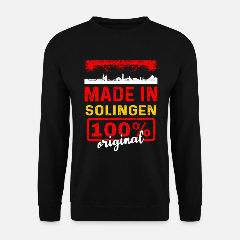 Solingen - Unisex Pullover - Schwarz