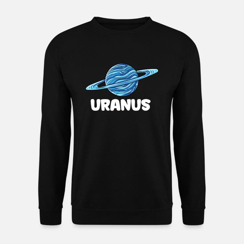 Uranus - Unisex Pullover - Schwarz