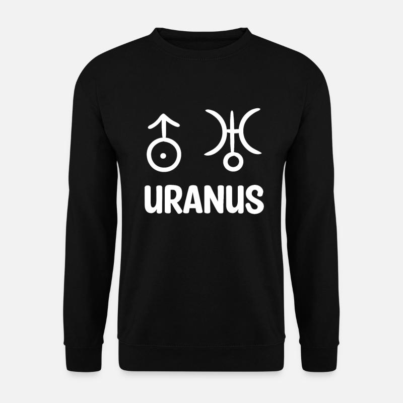 Uranus - Unisex Pullover - Schwarz