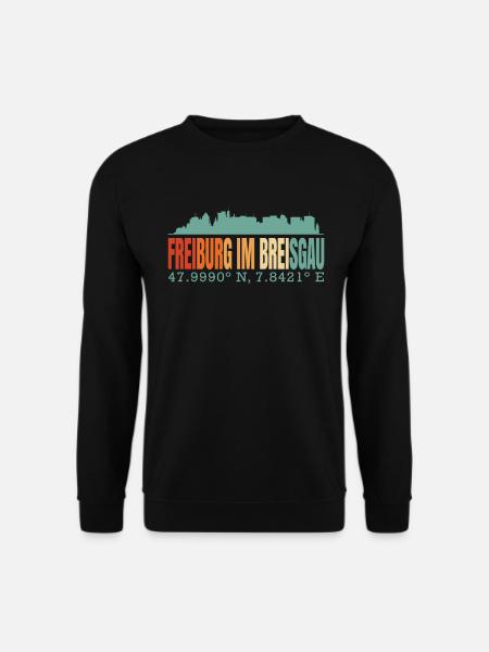 Freiburg - Unisex Pullover - Schwarz