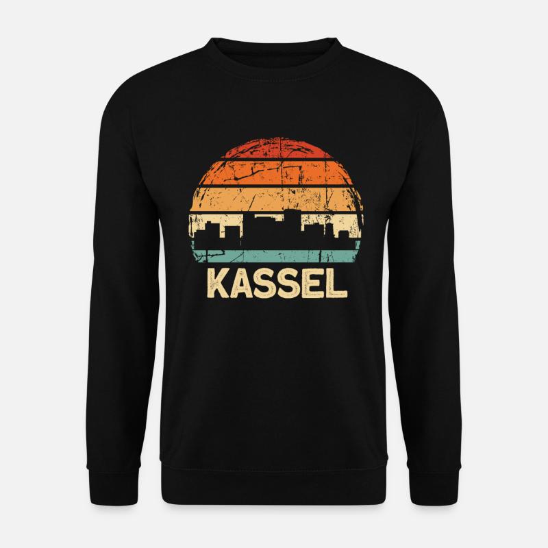 Kassel - Unisex Pullover - Schwarz