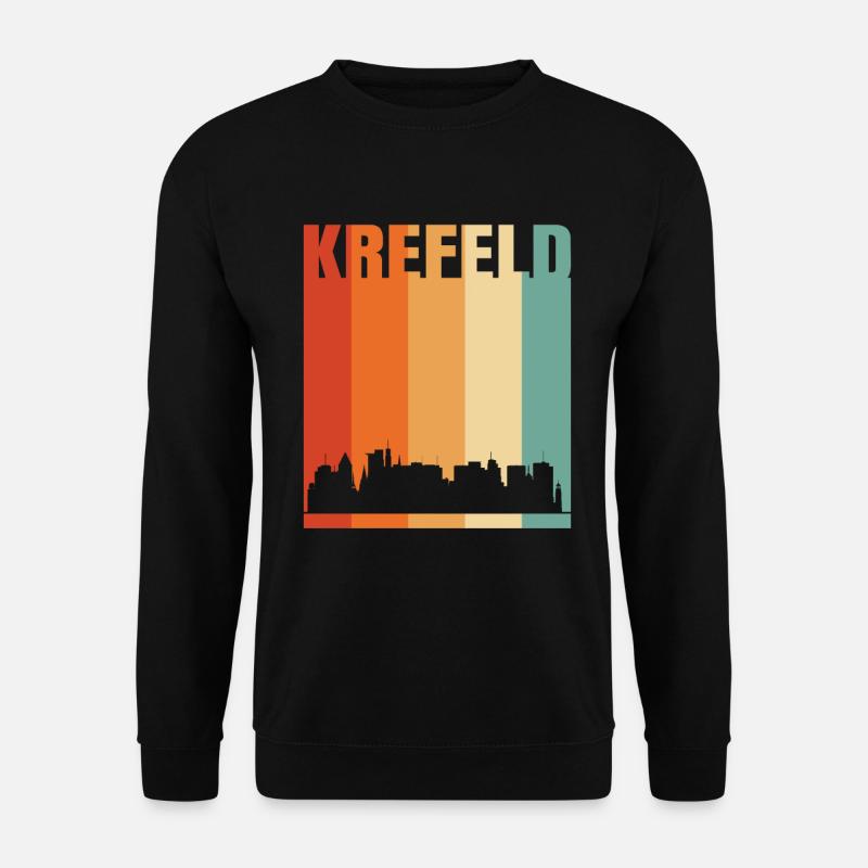 Krefeld - Unisex Pullover - Schwarz