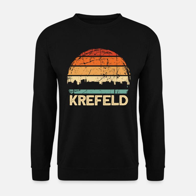 Krefeld - Unisex Pullover - Schwarz