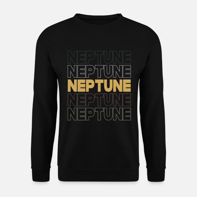 Neptun - Unisex Pullover - Schwarz