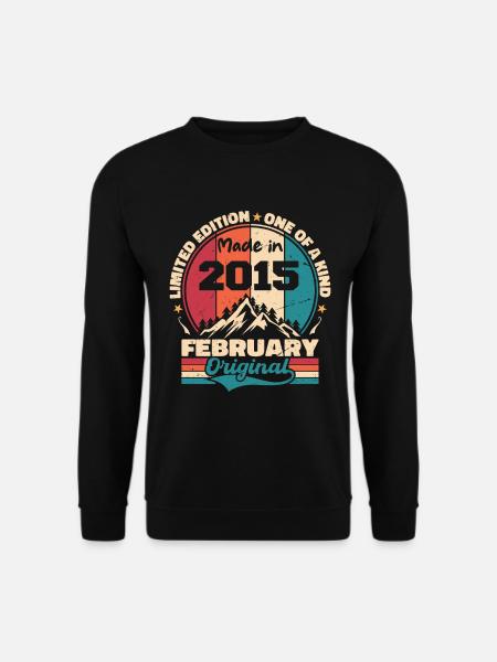 Living legend since February 2015 - Unisex Sweatshirt - black