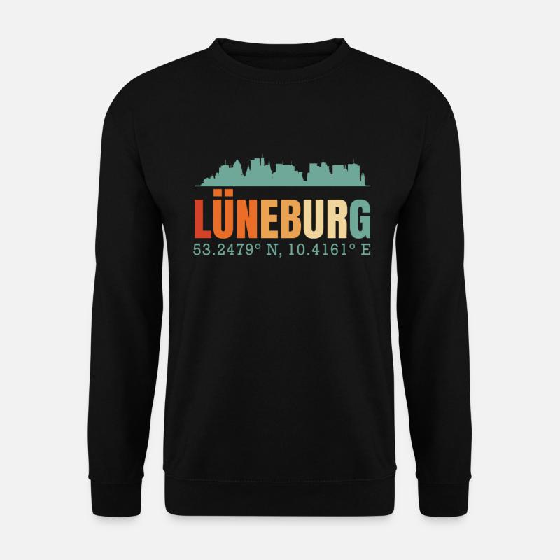 Lüneburg - Unisex Pullover - Schwarz
