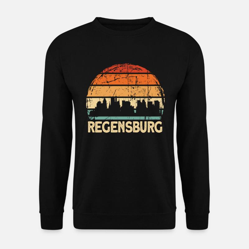 Regensburg - Unisex Pullover - Schwarz