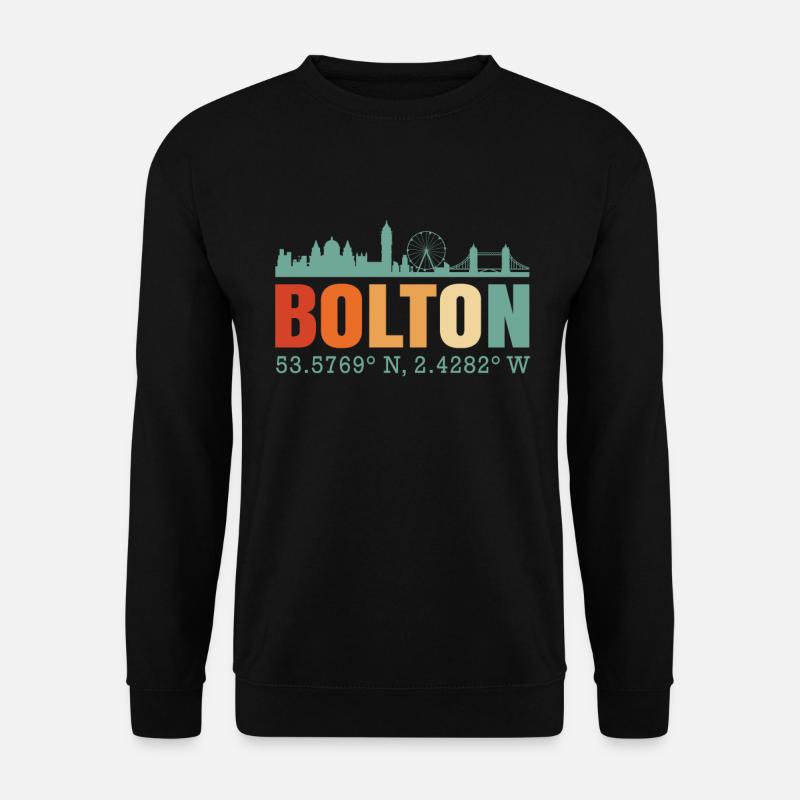 Bolton - Unisex Pullover - Schwarz