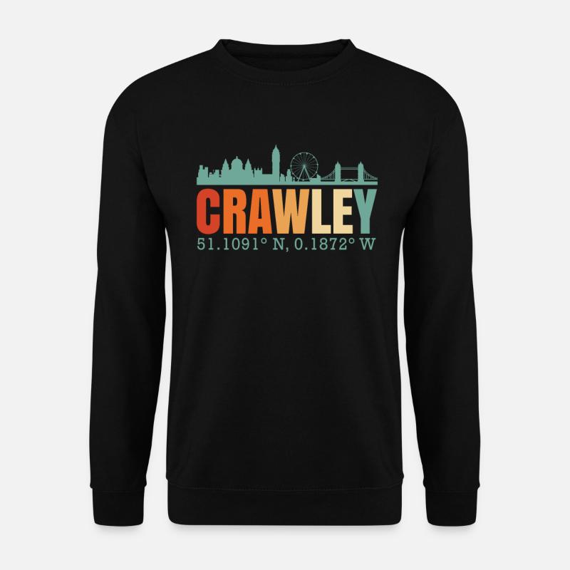 Crawley - Unisex Sweatshirt - black