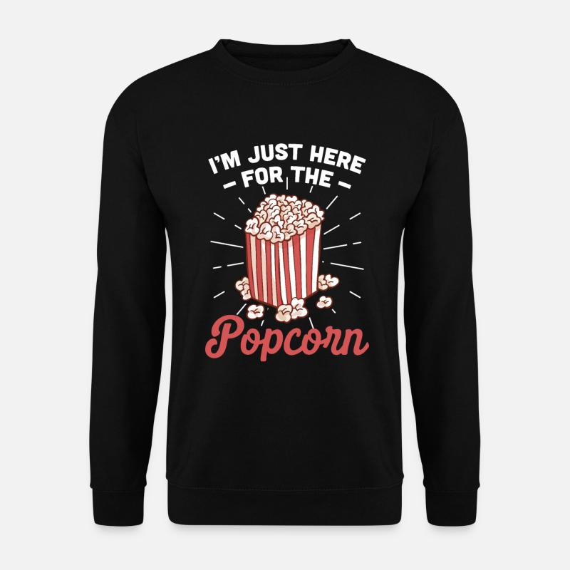 Popcorn - Unisex Pullover - Schwarz