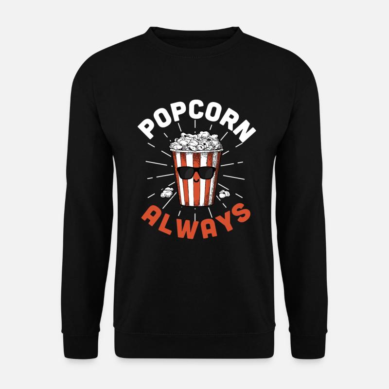 Popcorn - Unisex Pullover - Schwarz