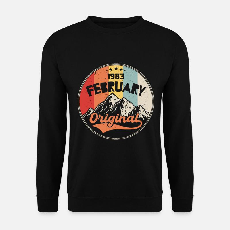 1983 - Geschenk geboren 1983 - Unisex Pullover - Schwarz