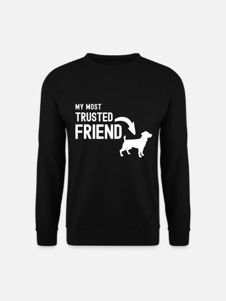My most loyal friend - Unisex Sweatshirt - black