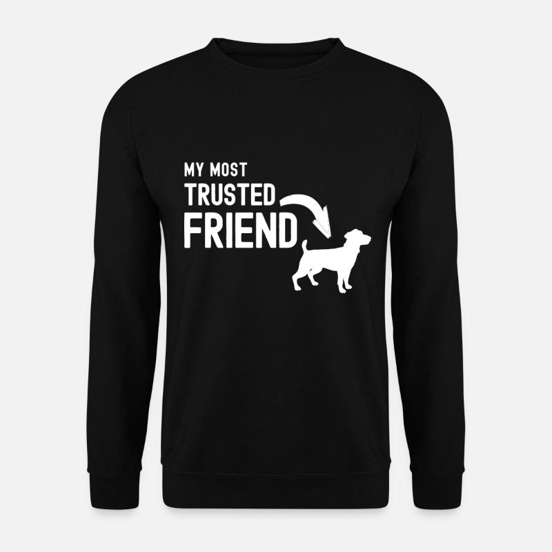 Mon ami le plus fidèle - Sweat-shirt Unisexe - noir