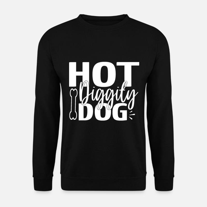 Heißer Hund - Unisex Pullover - Schwarz