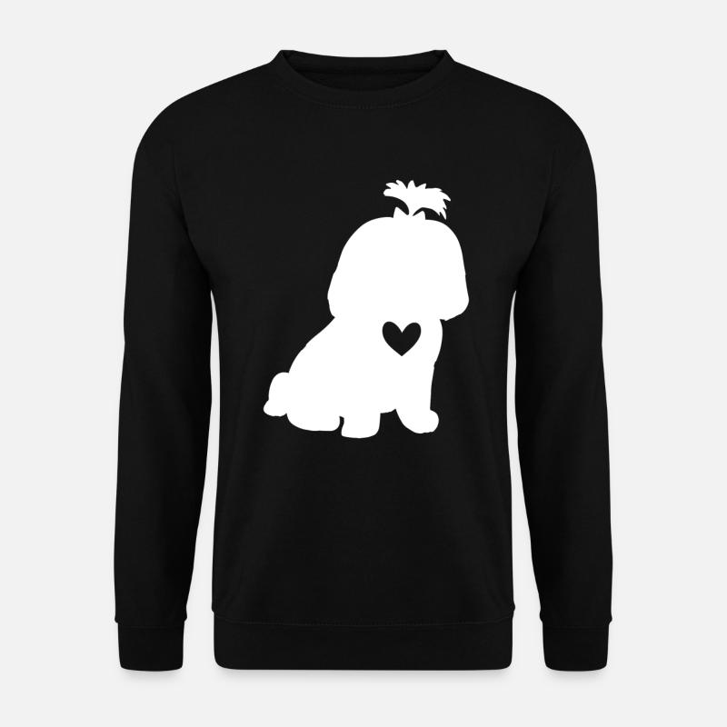 Shih Tzu - Unisex Pullover - Schwarz