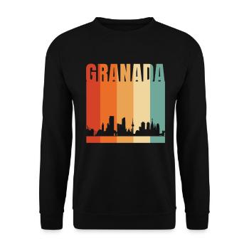 Grenade - Sweat-shirt Unisexe - noir - Devant - Alina (178cm) & Michal (187cm)
