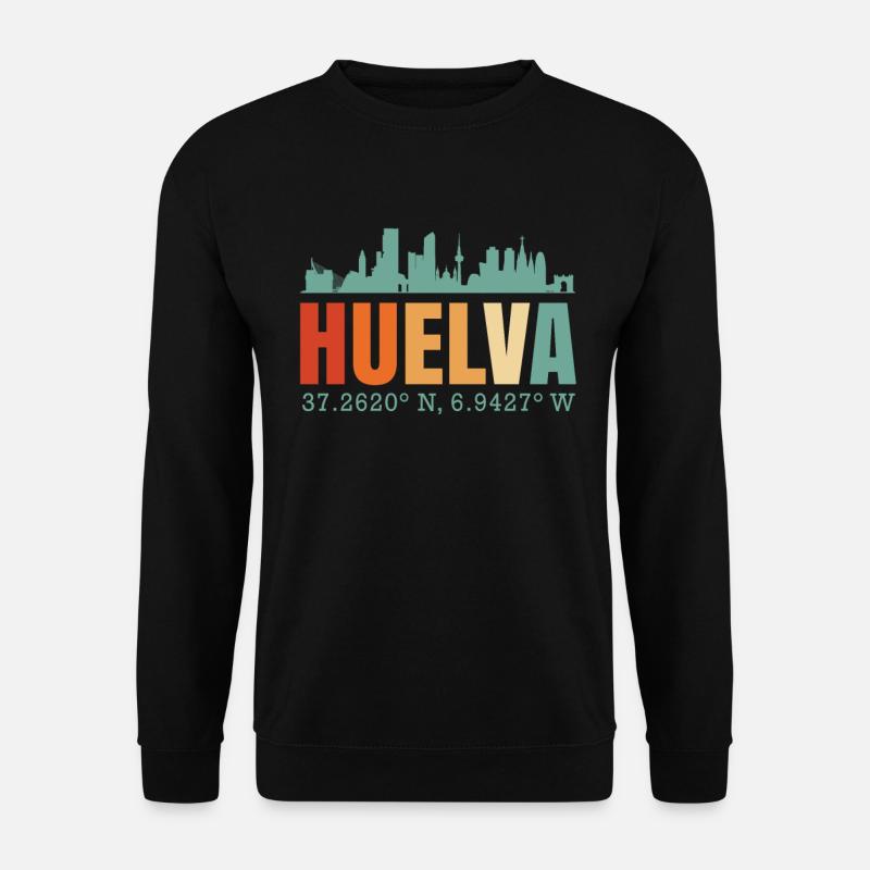 Huelva - Unisex Pullover - Schwarz