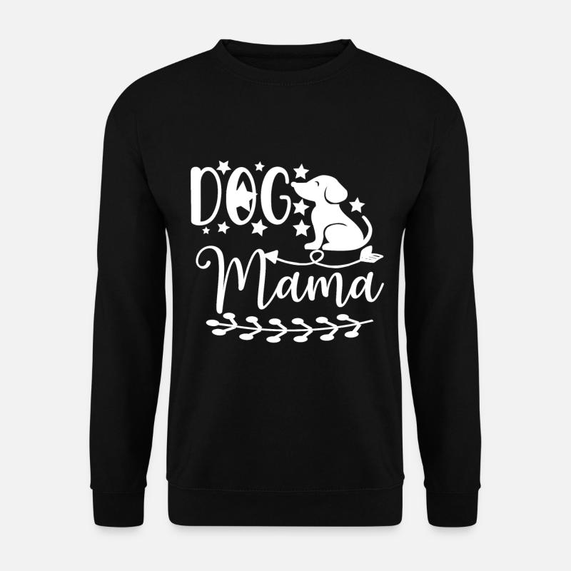 Hundemama - - Unisex Pullover - Schwarz