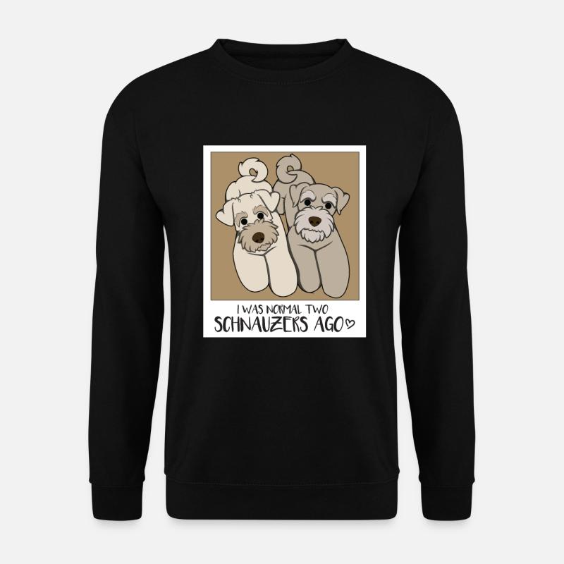 Zwergschnauzer - Unisex Pullover - Schwarz