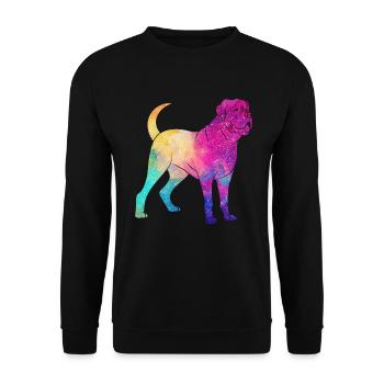 Mastiff - Unisex Pullover - Schwarz - Vorne - Alina (178cm) & Michal (187cm)