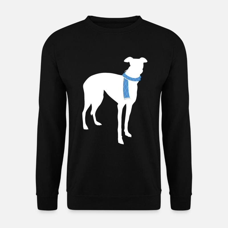 Whippet - Unisex Pullover - Schwarz