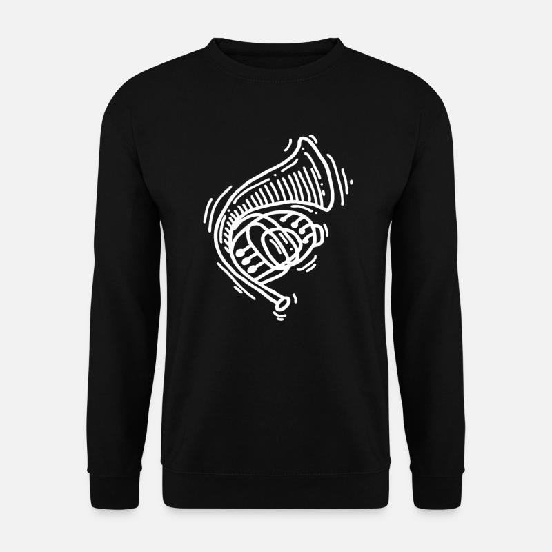 Waldhorn - Unisex Pullover - Schwarz