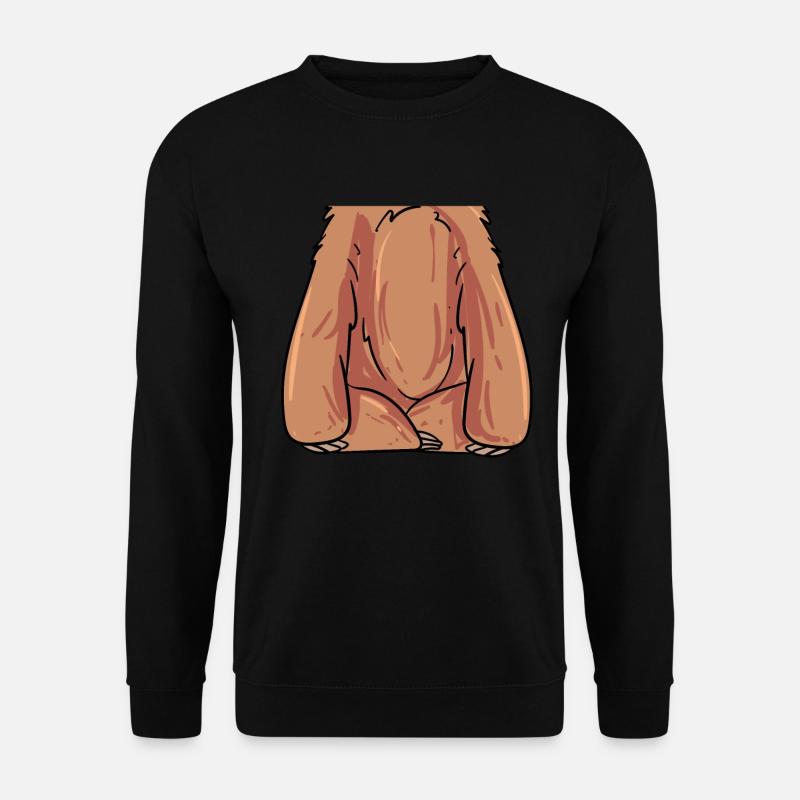 Faultier Kostüm - Unisex Pullover - Schwarz
