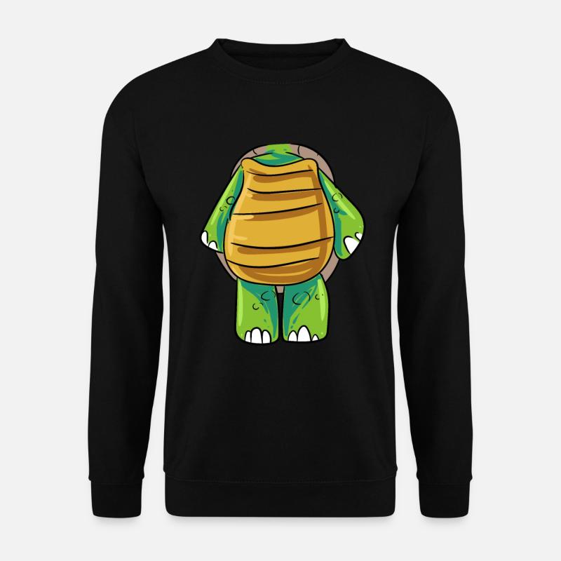 Schildkröten-Kostüm - Unisex Pullover - Schwarz