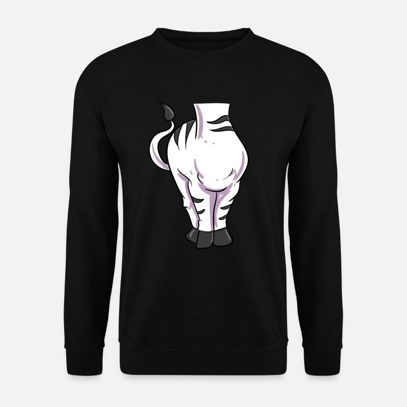 Zebra Kostüm - Unisex Pullover - Schwarz