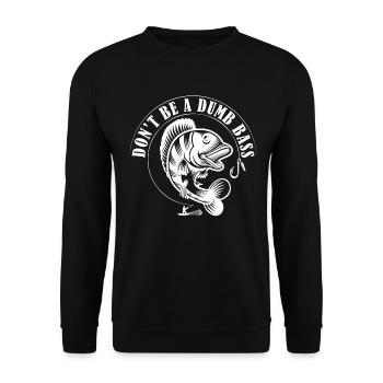 Seien Sie kein Dummkopf 1 -. - Unisex Pullover - Schwarz - Vorne - Alina (178cm) & Michal (187cm)