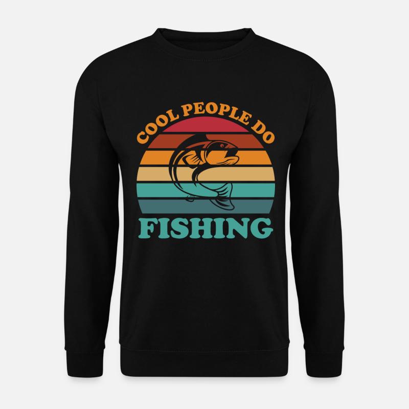 Cool People Fish 3 - - Unisex Sweatshirt - black