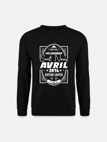 Avril 2014 - Sweat-shirt Unisexe - noir