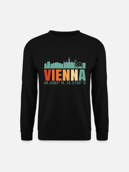 Vienna - Unisex Sweatshirt - black