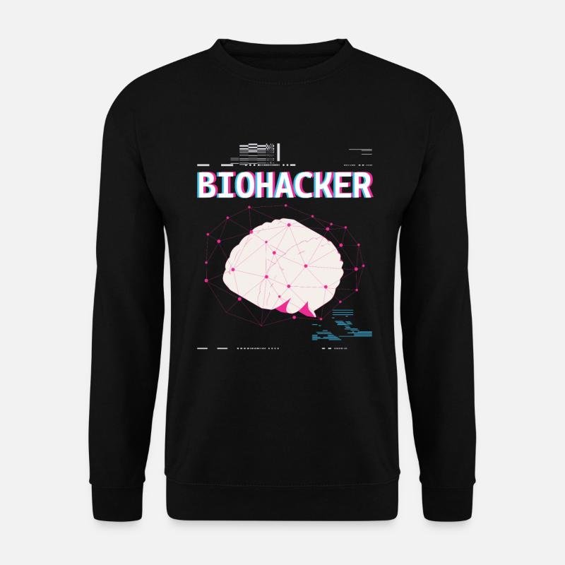 Biohacker Biohacking - Unisex Sweatshirt - black
