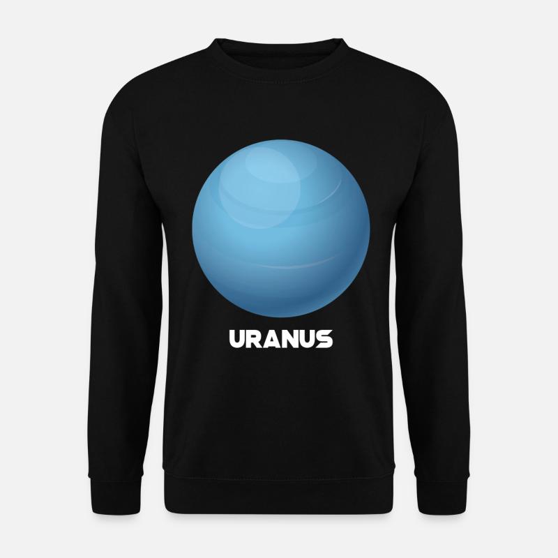Uranus - Sweat-shirt Unisexe - noir