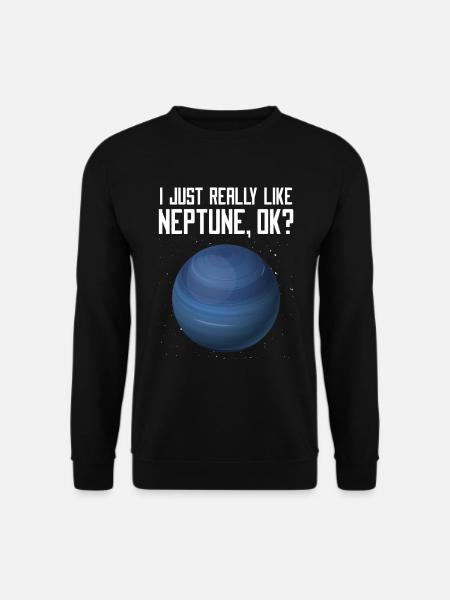 Neptun - Unisex Pullover - Schwarz