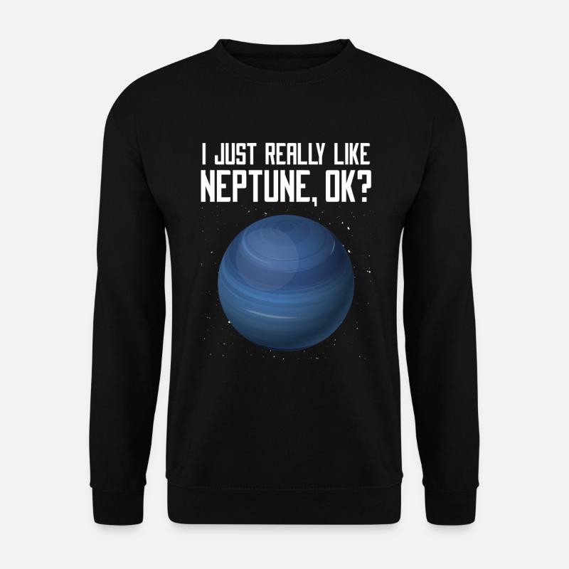Neptun - Unisex Pullover - Schwarz