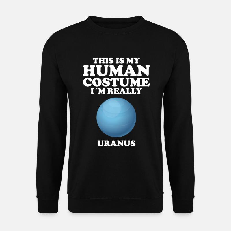 Uranus - Unisex Pullover - Schwarz