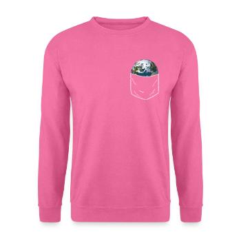 Erde - Unisex Pullover - Pink - Vorne