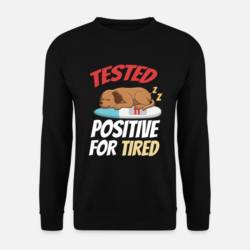 Schlafen Süß Geschenk - Unisex Pullover - Schwarz