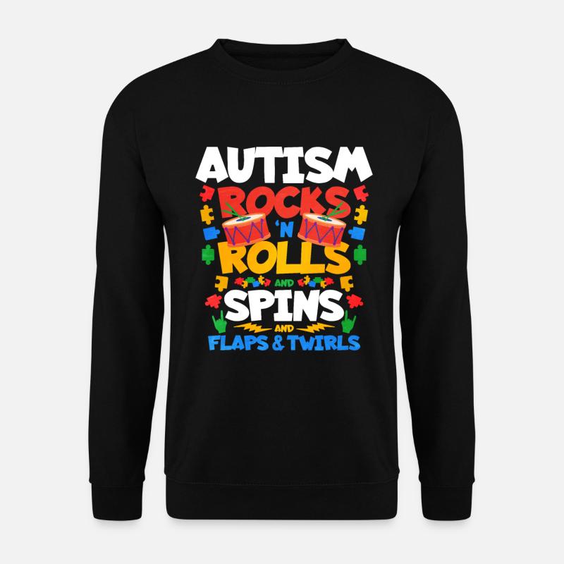Autism Autism Gift - Unisex Sweatshirt - black