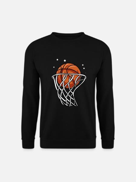 Basket-ball - Sweat-shirt Unisexe - noir