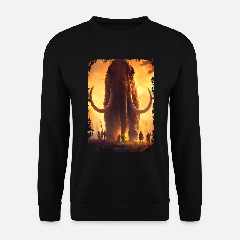 Mammoth - Unisex Sweatshirt - black
