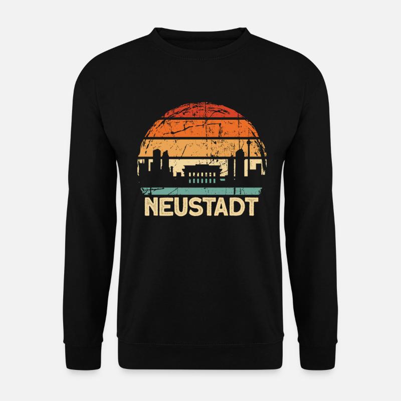 Neustadt - Unisex Pullover - Schwarz