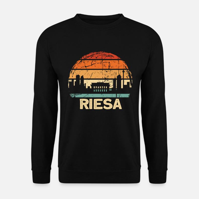 Riesa - Unisex Pullover - Schwarz