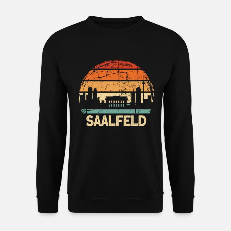 Saalfeld - Unisex Pullover - Schwarz