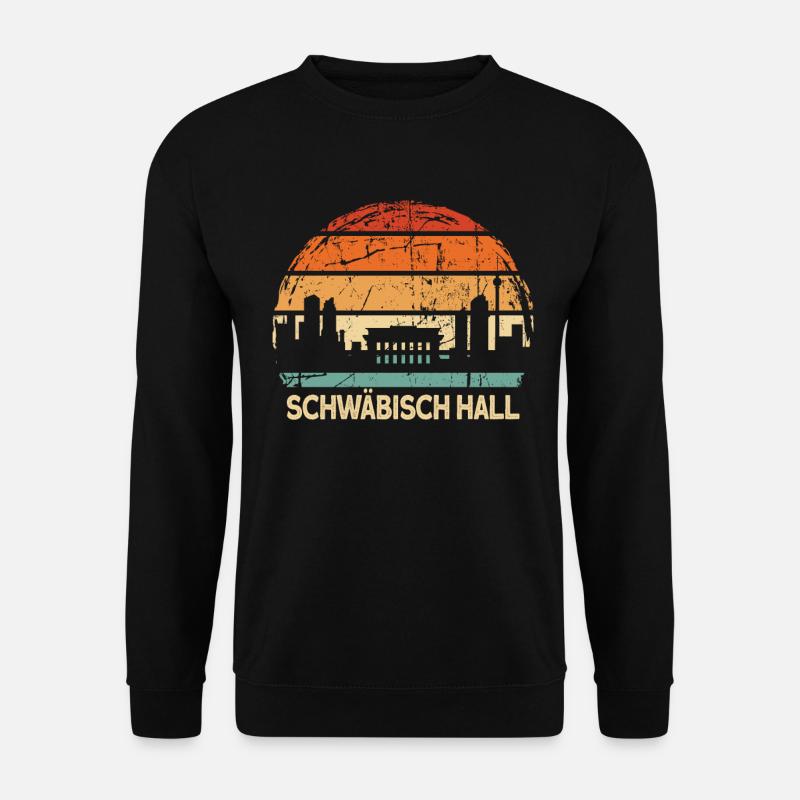 Schwäbisch Hall - Unisex Pullover - Schwarz
